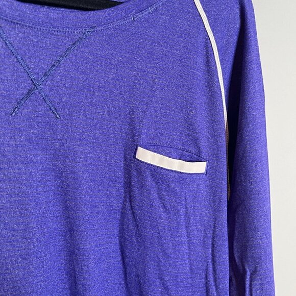 Lululemon indigo Weightless crew long sleeve top - Picture 2 of 4